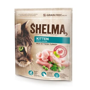 Aliments pour chat Shelma Dinde 750 g