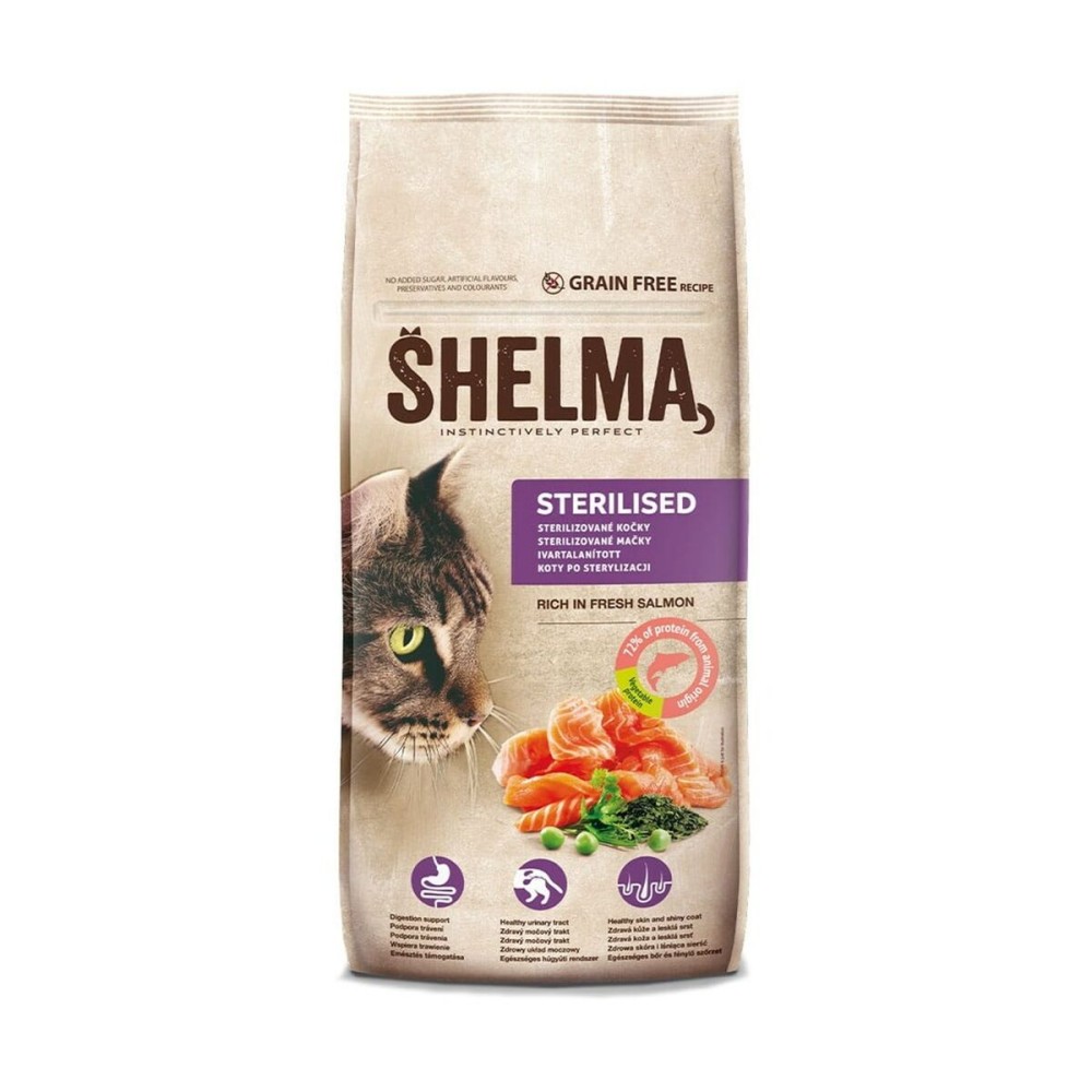 Aliments pour chat Shelma Saumon 8 kg