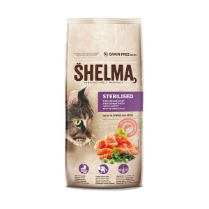 Aliments pour chat Shelma Saumon 8 kg