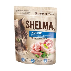 Aliments pour chat Shelma Dinde 750 g