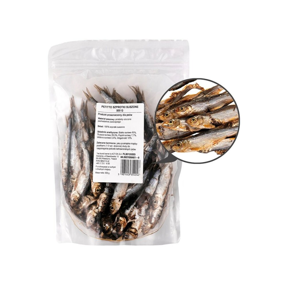Dog Snack Petitto Fish 500 g