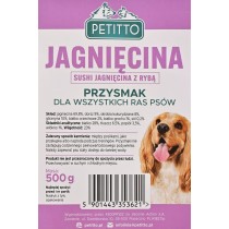 Dog Snack Petitto Lamb 500 g