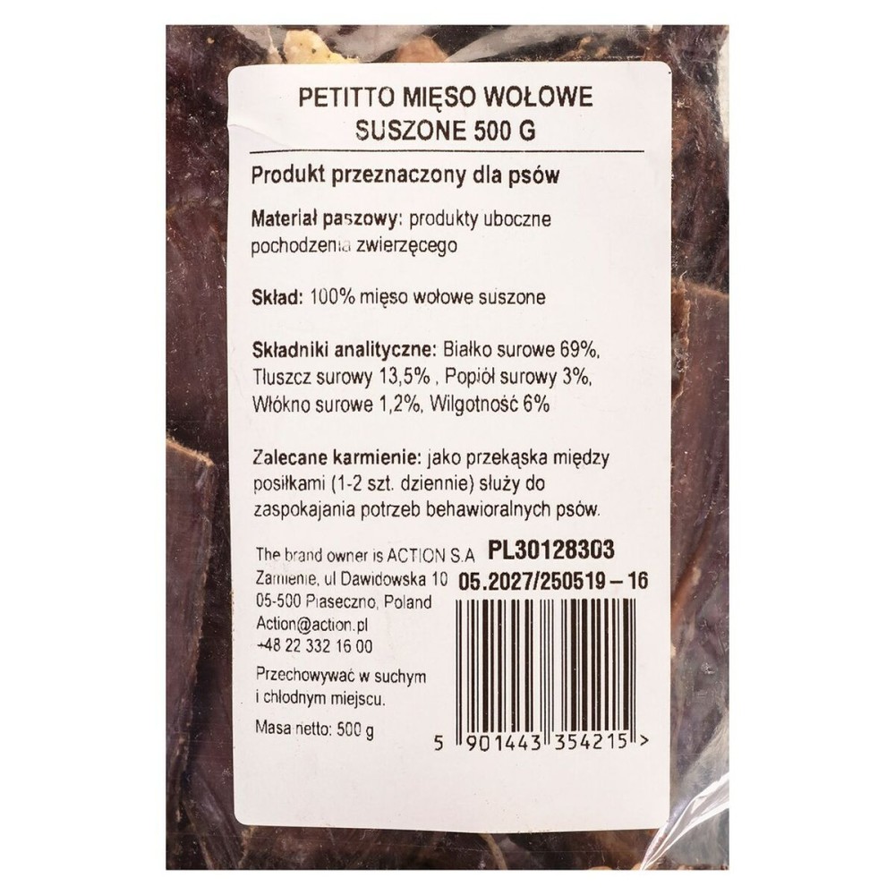 Dog Snack Petitto Beef 500 g