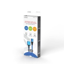 USB Cable Savio CL-157 Blue 2 m