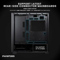 ATX Semi-Tower Gehäuse Phanteks PH-XT523PSC_BK01