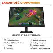 Gaming-Monitor HP AV4H6E9ABB Quad HD 27"