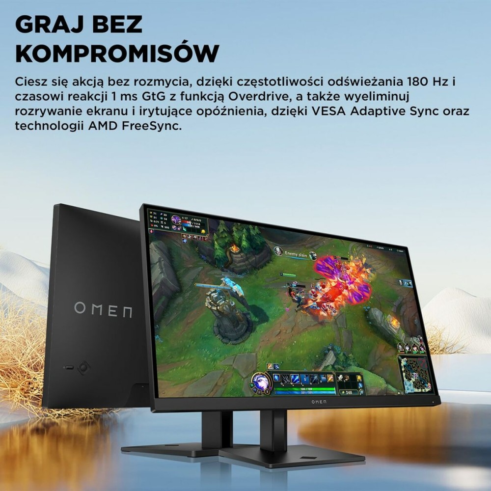 Gaming-Monitor HP AV4H6E9ABB Quad HD 27"