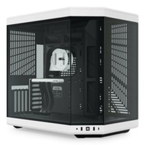 ATX Semi-tower Box Hyte CS-HYTE-Y70-BW-L White Black