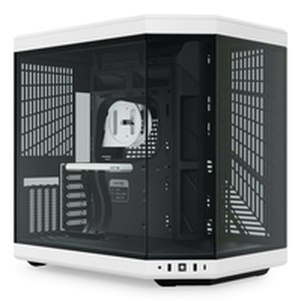 ATX Semi-tower Box Hyte CS-HYTE-Y70-BW-L White Black