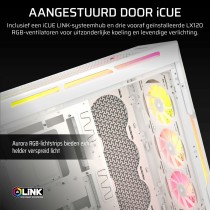 ATX Semi-tower Box Corsair CC-9011299-WW White Multicolour