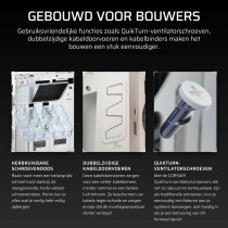 Boîtier ATX semi-tour Corsair CC-9011299-WW Blanc Multicouleur