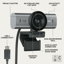 Webcam Logitech 960-001530 4K Ultra HD