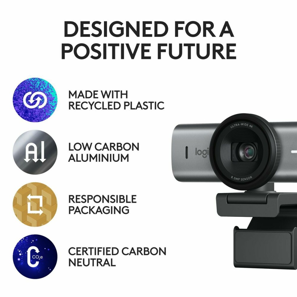 Webcam Logitech 960-001530 4K Ultra HD