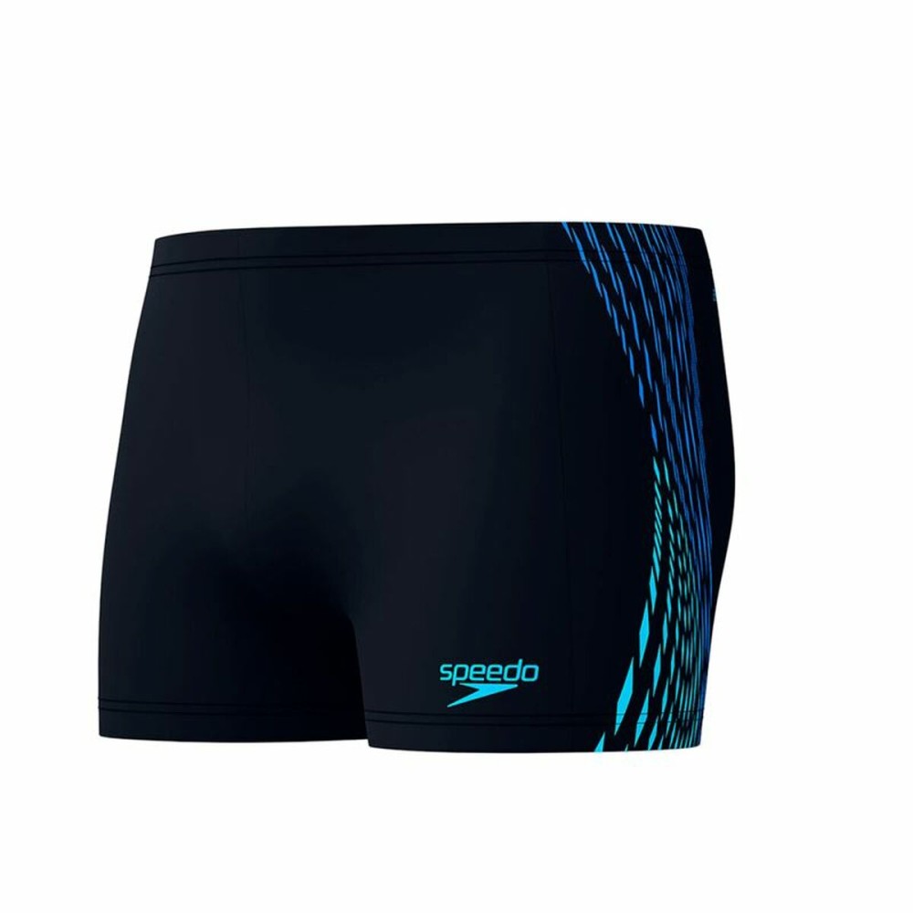 Herren Badehose Speedo Tech Panel Aquashort Schwarz