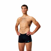 Herren Badehose Speedo Tech Panel Aquashort Schwarz
