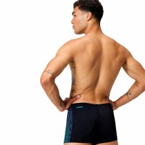 Herren Badehose Speedo Tech Panel Aquashort Schwarz