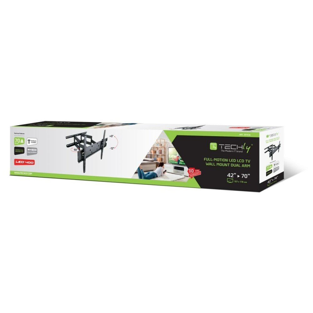 Support de table d'écran Techly 301436 70" 42"