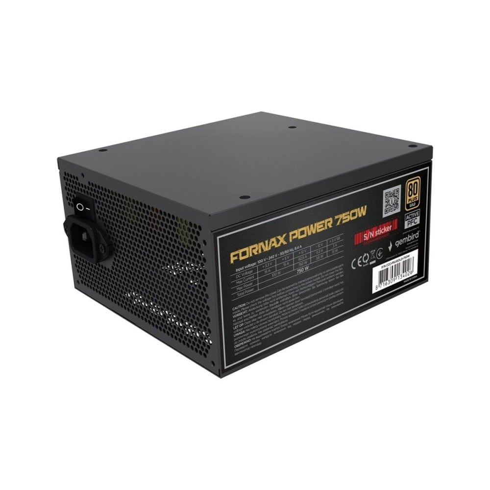 Stromquelle GEMBIRD CCC-PSUGOLD-750W
