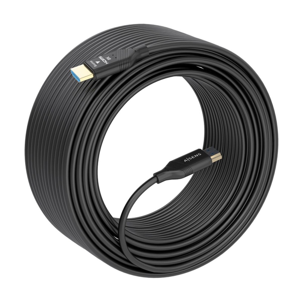 HDMI Kabel Aisens A153-0936 Schwarz 25 m