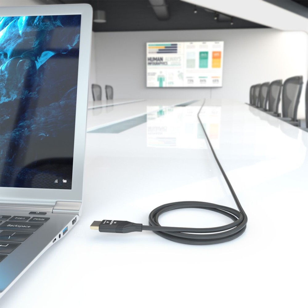 Câble HDMI Aisens A153-0936 Noir 25 m