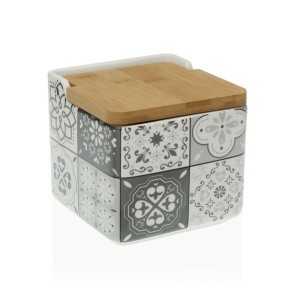 Salzstreuer mit Deckel Mosai aus Keramik (8,1 x 12,2 x 12,3 cm) (12,2 x 11,5 x 12,2 cm)