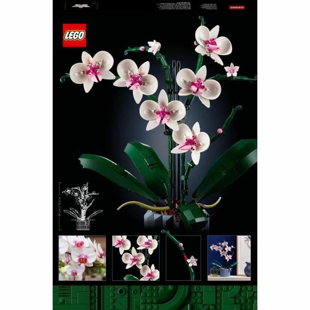 Set de construction Lego 10311 ORQUÍDEA Bleu Multicouleur 608 Pièces