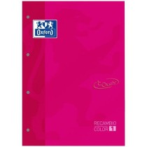 Ersatzteil Oxford TOUCH  Pink A4 Blatt 80 Blatt 5 Stücke 5 Stück