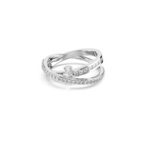 Damenring Swarovski 5691231 Silberfarben 15