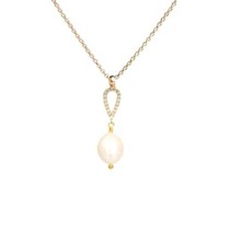 Ladies' Pendant New Bling 9NB-PRL9A Golden