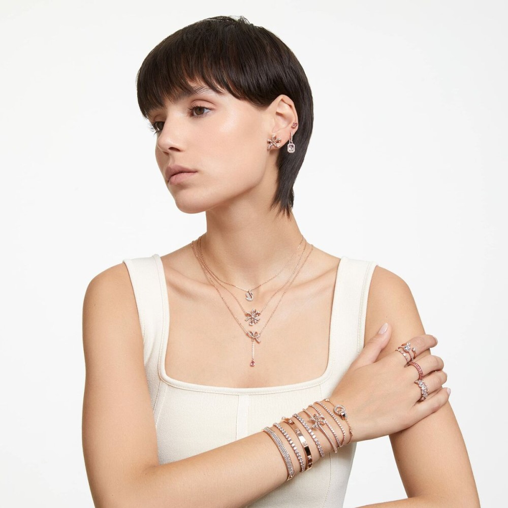 Damenring Swarovski 5647589 Rosa Rotgold 15