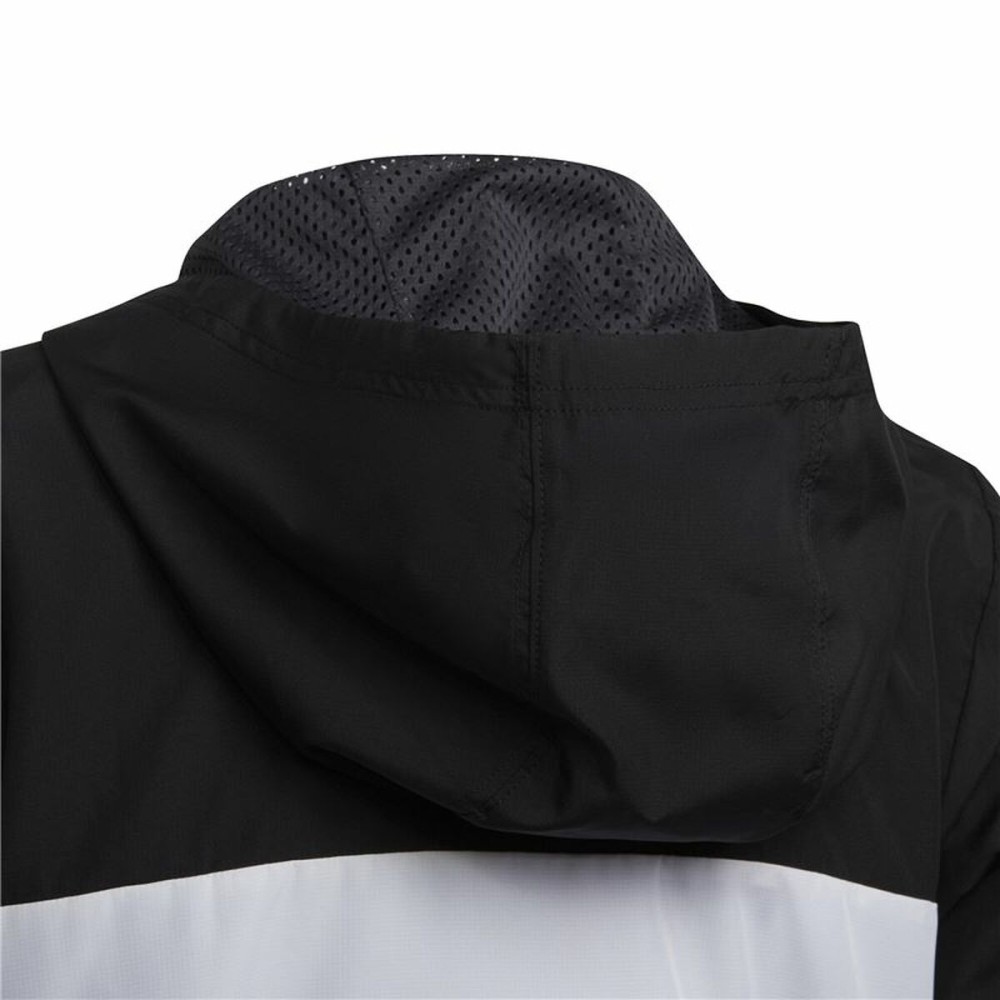 Sportjacke für Kinder Adidas Coupe-Vent Colorblock Schwarz