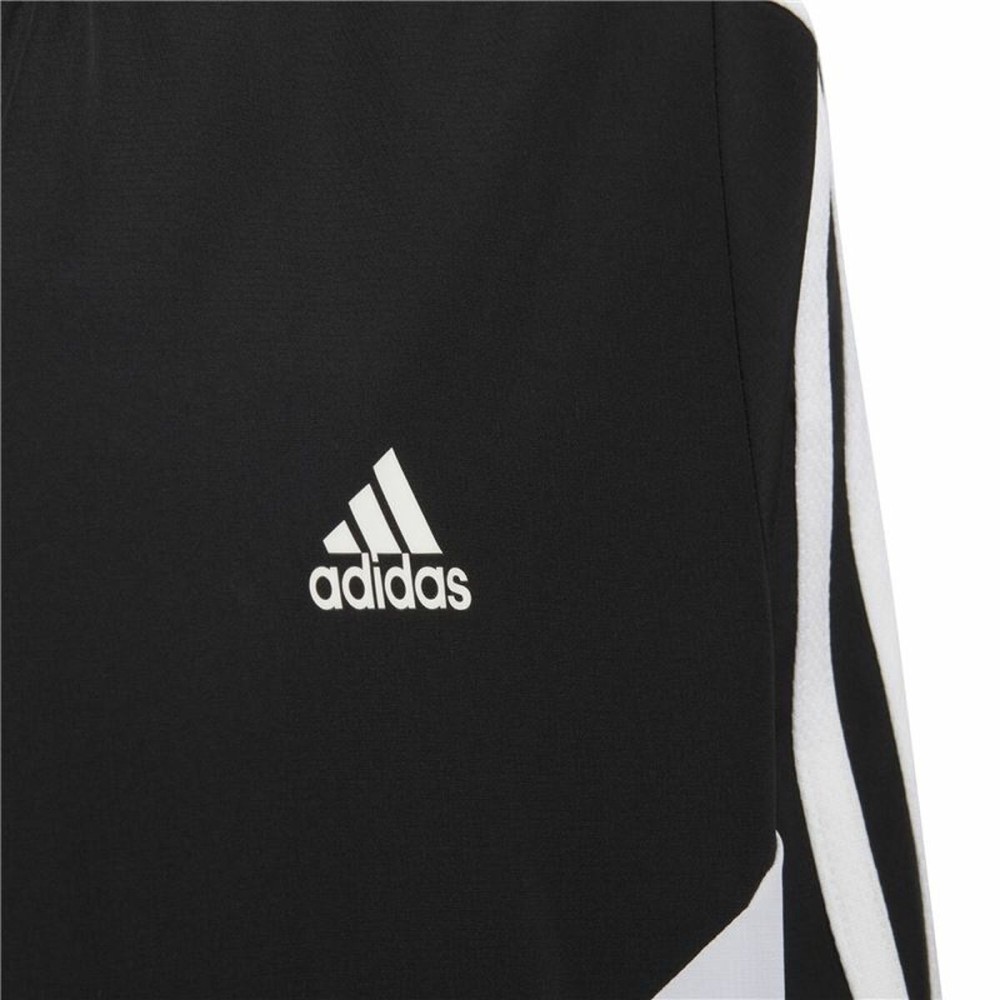 Veste de Sport pour Enfants Adidas Coupe-Vent Colorblock Noir