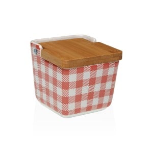Salière avec couvercle Versa VICHY Céramique 8,8 x 8,5 x 8,8 cm