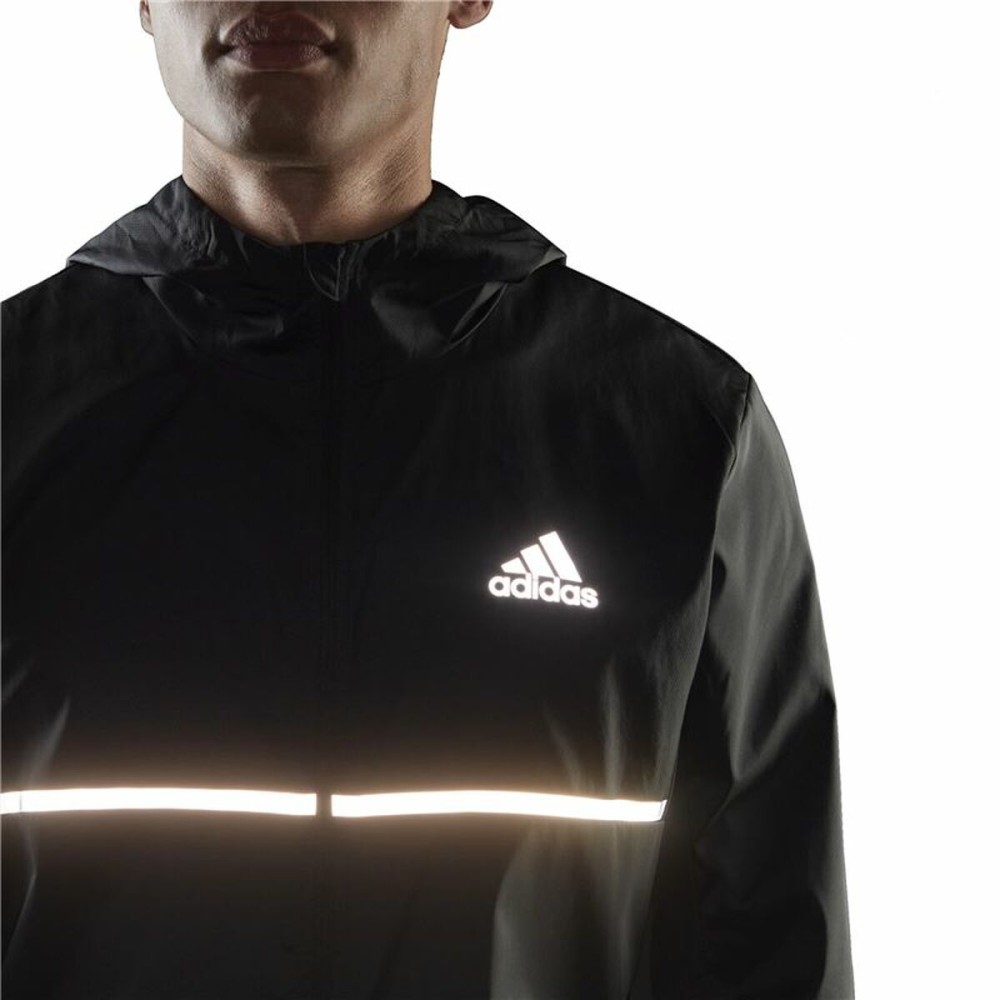 Sportjackefür Herren Adidas Own the Run Schwarz