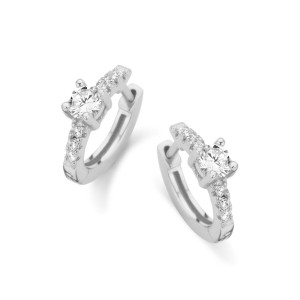 Ladies' Earrings New Bling 9NB-0393 Silver