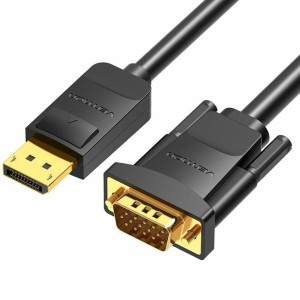 Adaptateur DisplayPort vers VGA Vention HBLBJ Noir 5 m