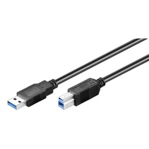 USB A to USB B Cable EDM 51264 Black 1,8 m