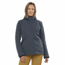 Skijacke Salomon Snow Rebel Damen Grau