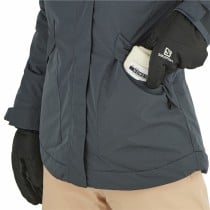 Skijacke Salomon Snow Rebel Damen Grau