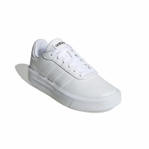 Chaussures de sport pour femme Adidas Court Platform Blanc