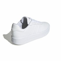 Chaussures de sport pour femme Adidas Court Platform Blanc