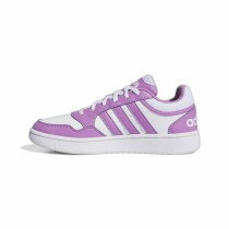 Chaussures de sport pour femme Adidas Hoops 3.0 Blanc