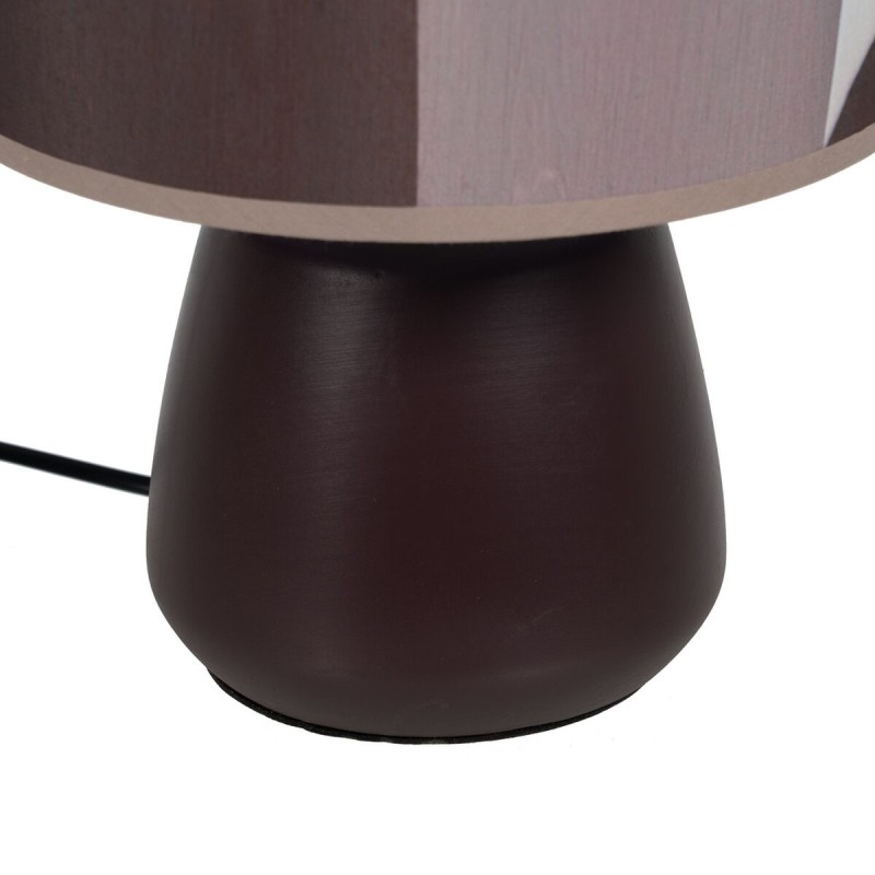 Desk lamp Brown Ceramic 60 W 220-240 V 22 x 22 x 29 cm