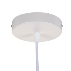 Suspension Blanc Fer Moderne 220 V 22 x 22 x 15 cm