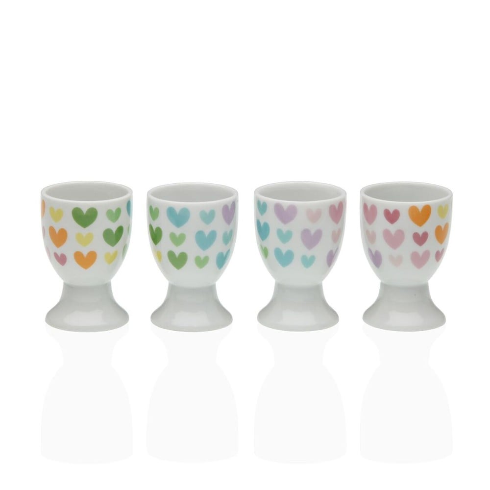 Schalenset Versa Porzellan 4,5 x 6,5 x 4,5 cm 4 Stücke