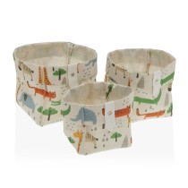 Multi-purpose basket Versa Textile 10 x 10 x 10 cm 14 x 14 x 14 cm 12 x 12 x 12 cm