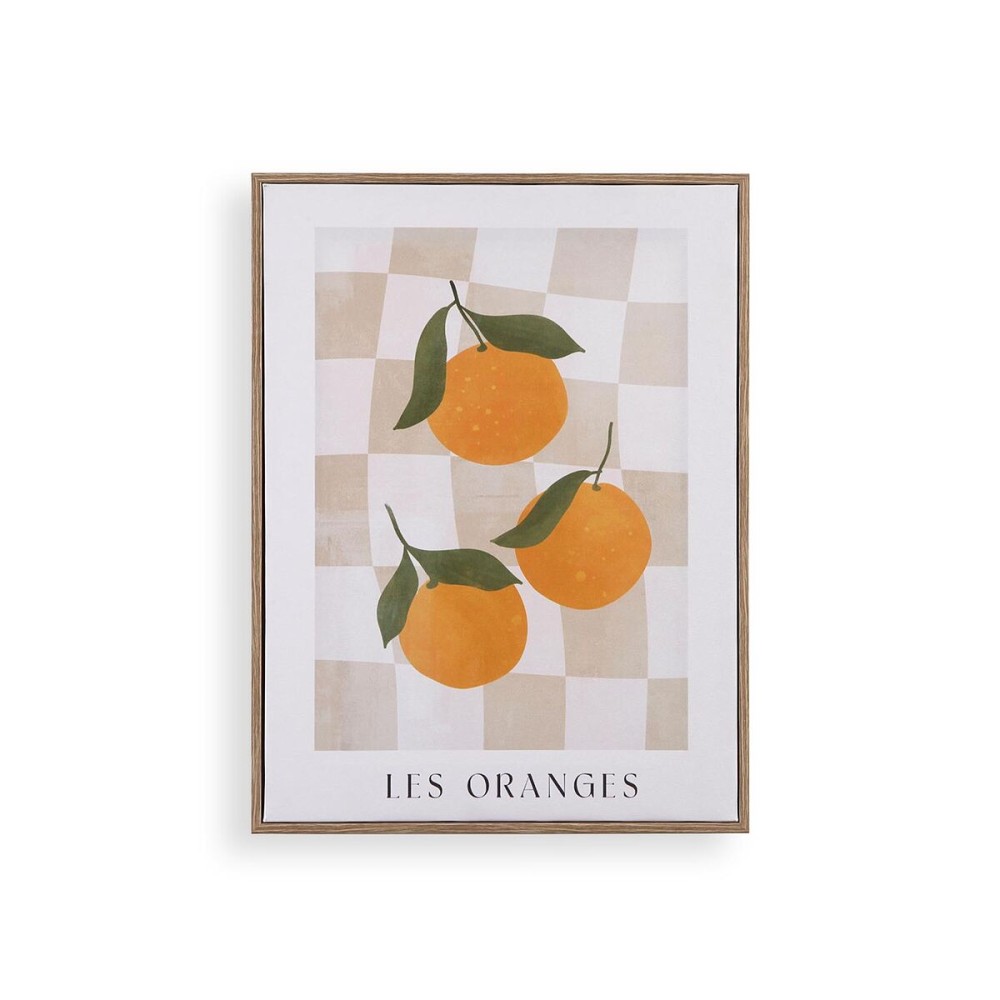 Leinwand Versa Orange 2,2 X 40 X 30 CM
