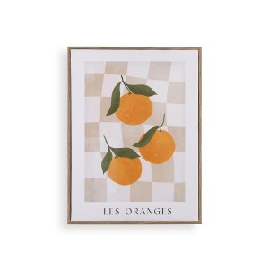 Leinwand Versa Orange 2,2 X 40 X 30 CM
