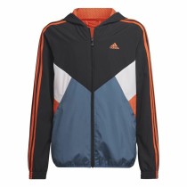 Veste de Sport pour Enfants Adidas Colorblock Noir