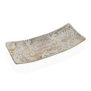 Tischdekoration Versa Braun Holz MDF 16 x 4,5 x 38,5 cm Blomster